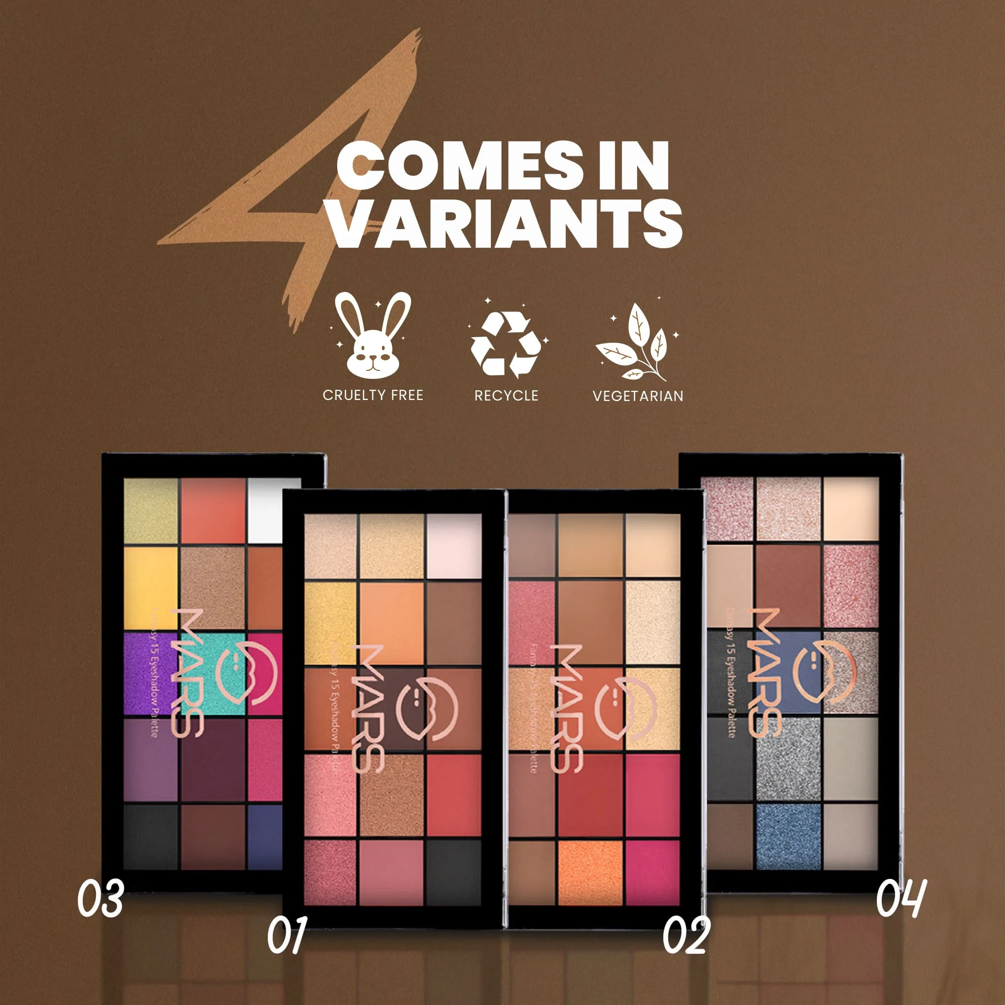 15 Color Eyeshadow Palette | Fantasy 15 - Image 14