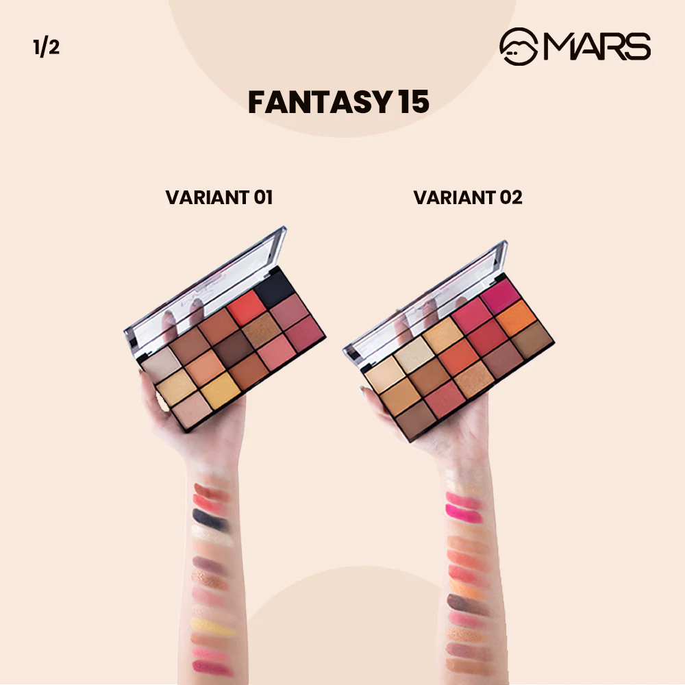 15 Color Eyeshadow Palette | Fantasy 15 - Image 3