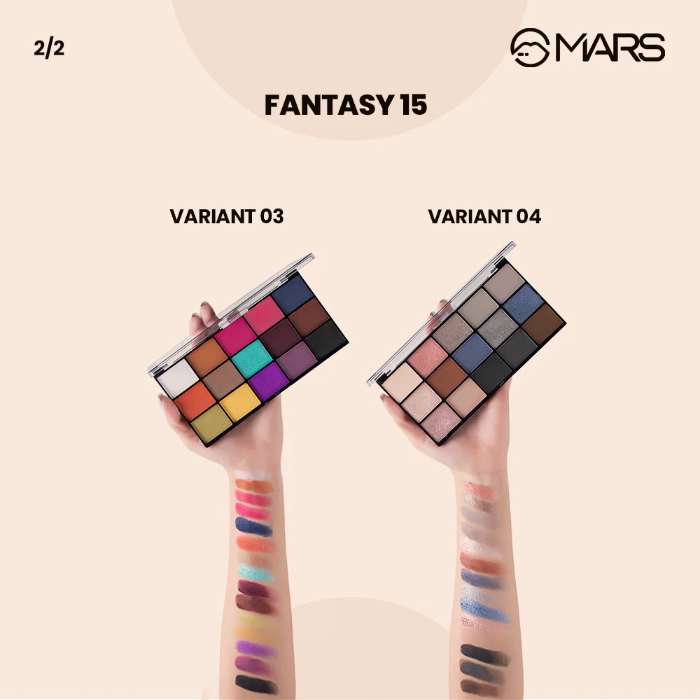 15 Color Eyeshadow Palette | Fantasy 15 - Image 4