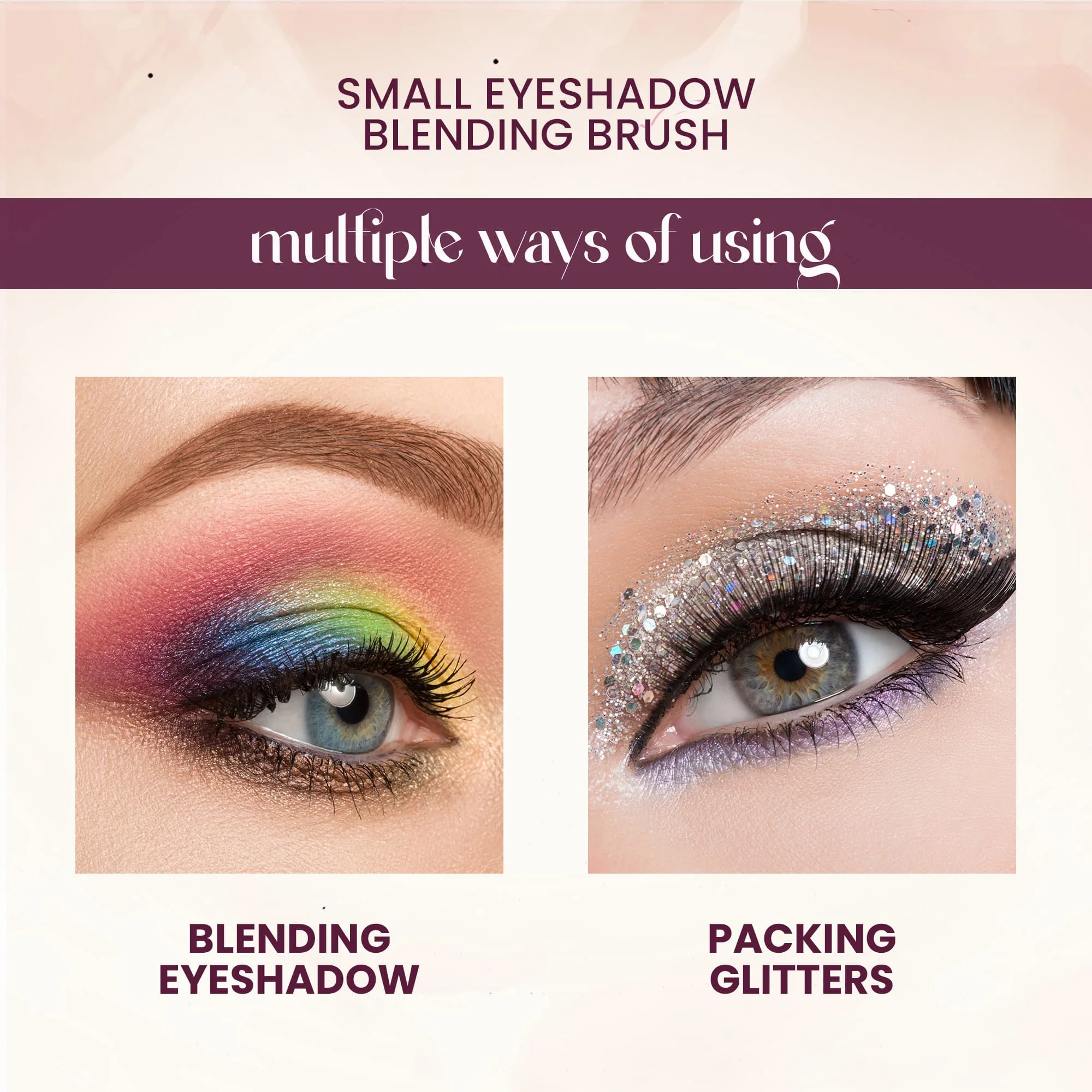 Artist Arsenal Brush | Small Eyeshadow Blending Brush - Image 4