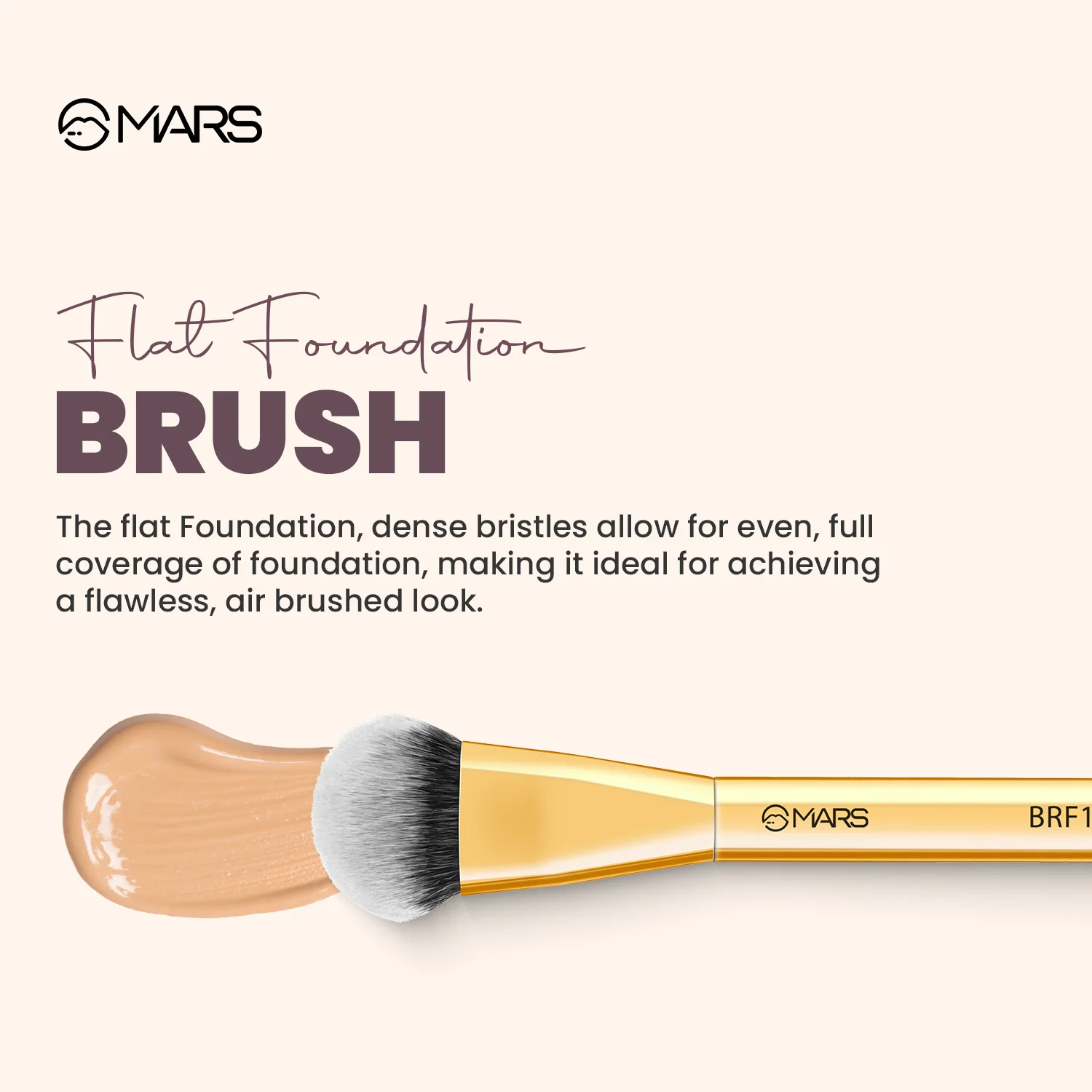 Artist's Arsenal Brush | Flat Foundation Brush - Image 6