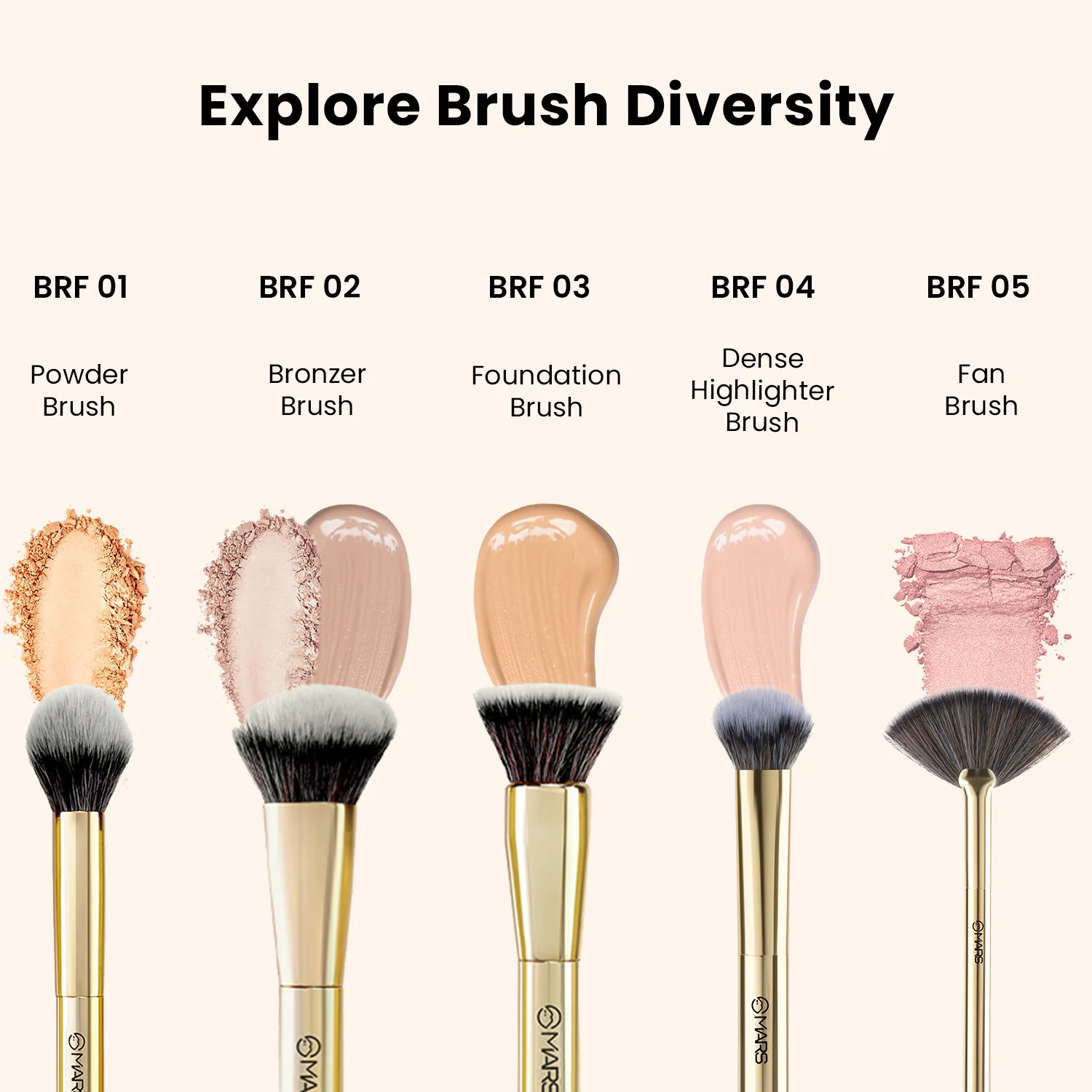 Artist's Arsenal Brush | Ultra Thin foundation Brush - Image 3