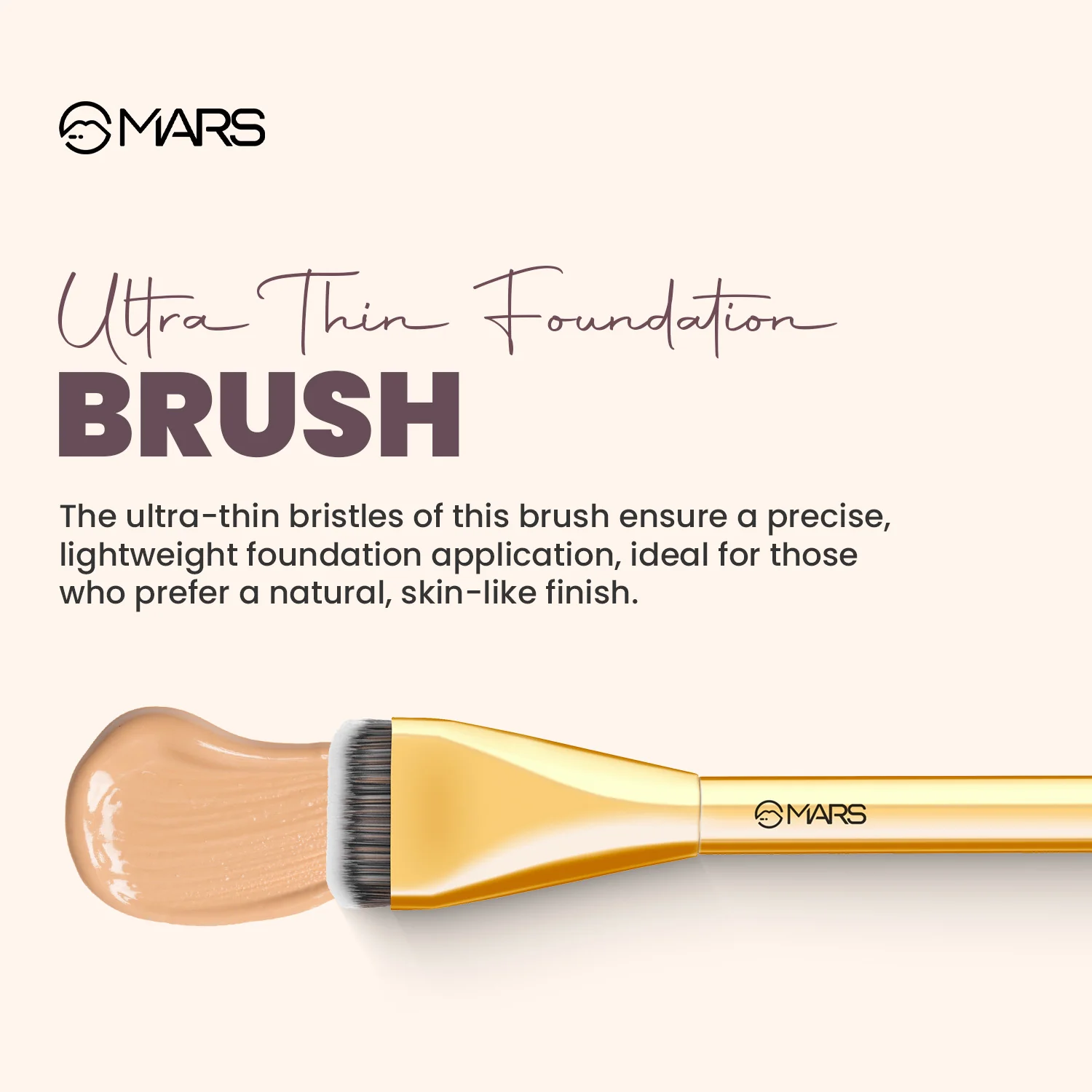 Artist's Arsenal Brush | Ultra Thin foundation Brush - Image 6