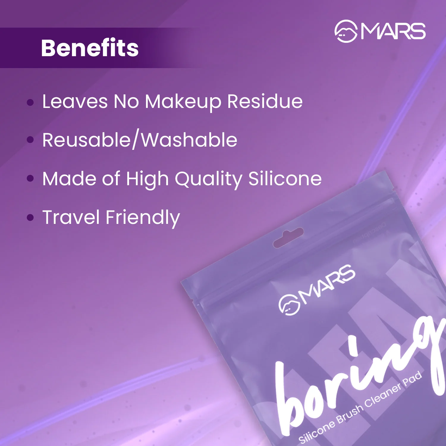 Boring | Silicone Brush Cleaner Pad - Image 4