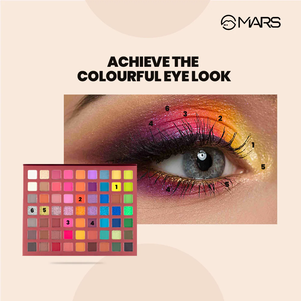 Eyes Can Kill | 63 Bright Colour Eyeshadow Palette - Image 7