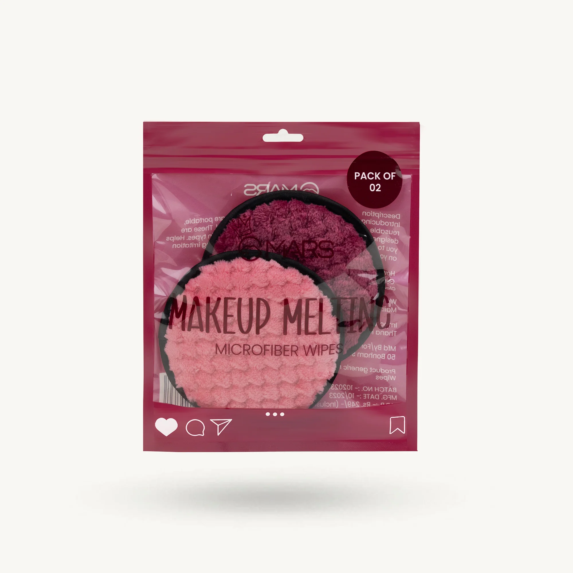 Makeup Melting | Microfiber Wipes
