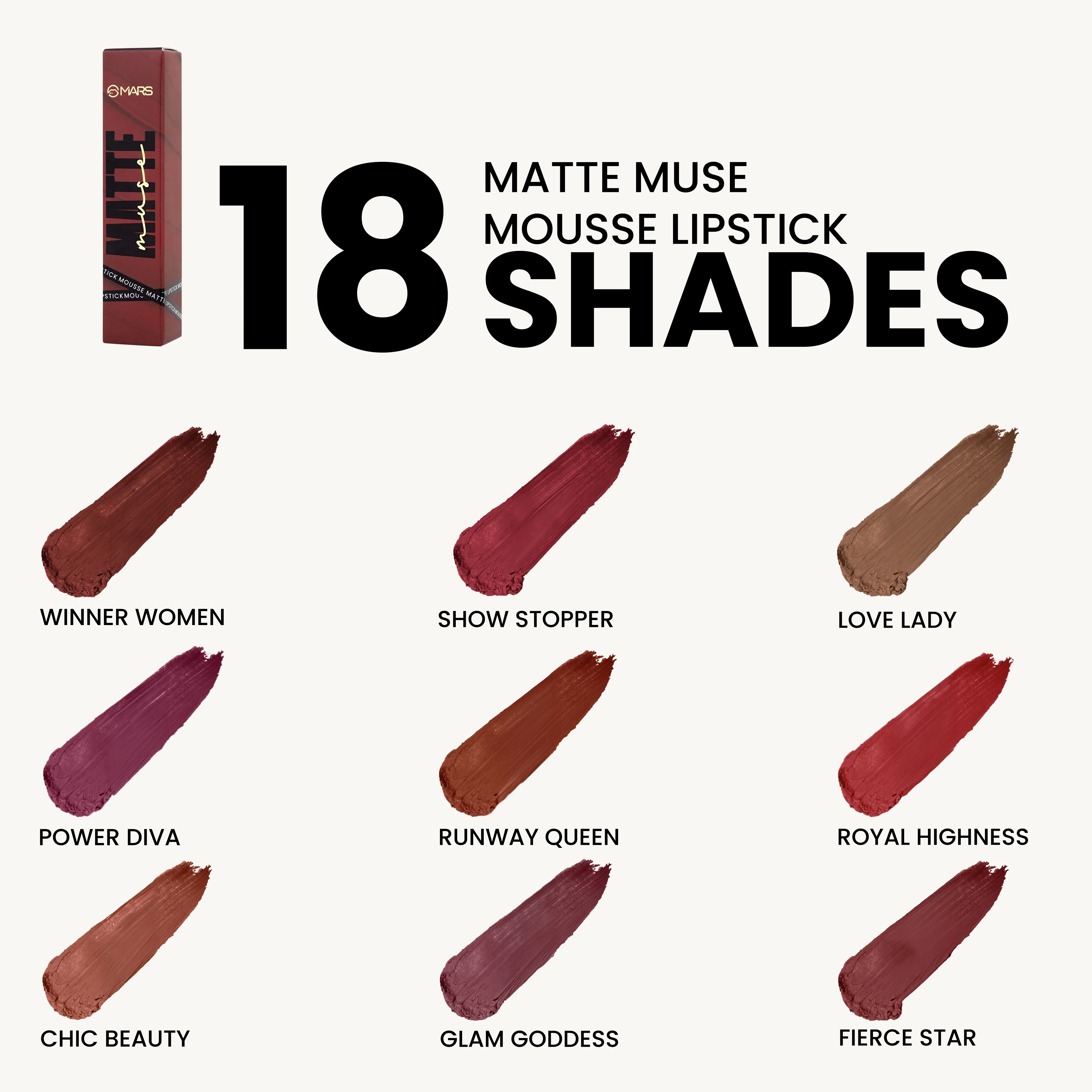 Matte Muse | Mousse Lipstick - Image 11