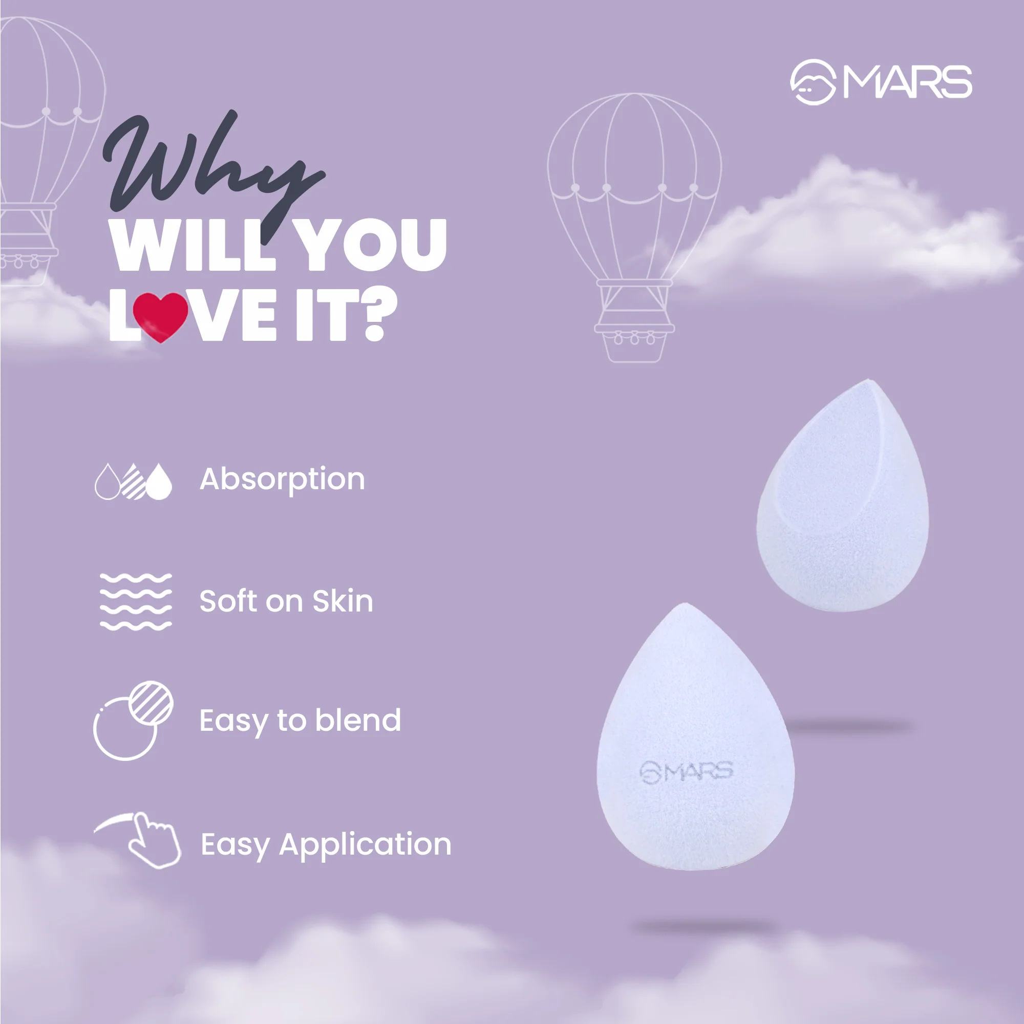 Microfiber Velvet Beauty Blender - Image 4
