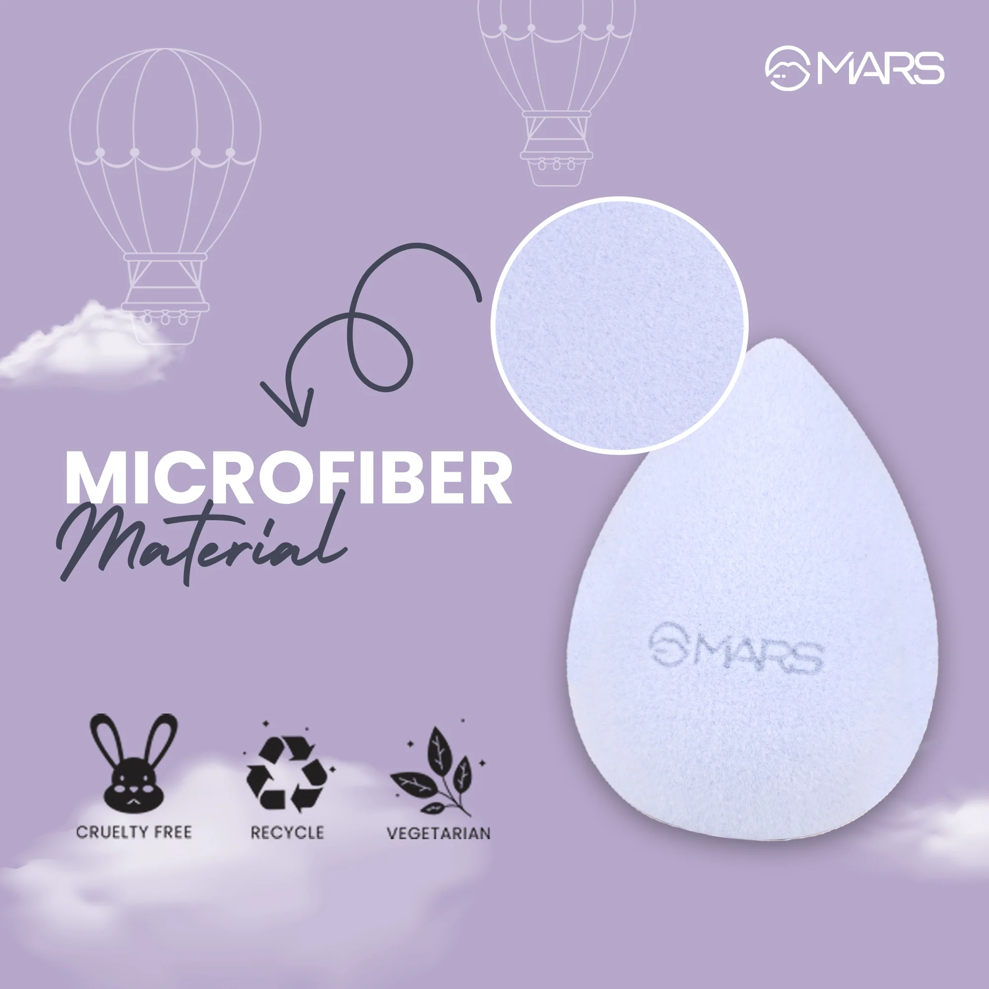 Microfiber Velvet Beauty Blender - Image 5